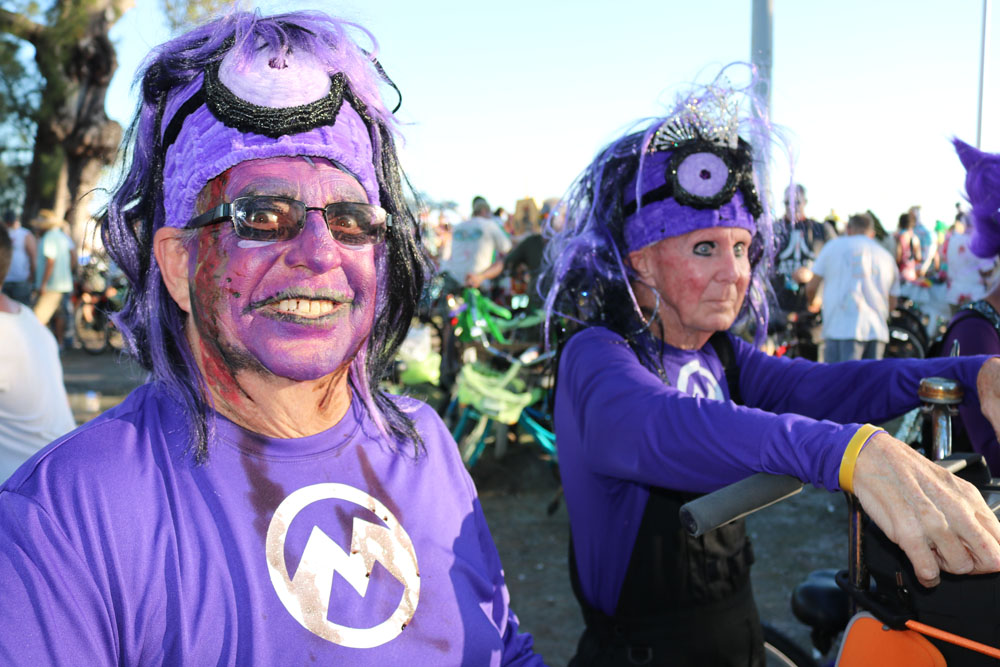 Zombie Bike Ride 2018 photo - Duval Street, Key West